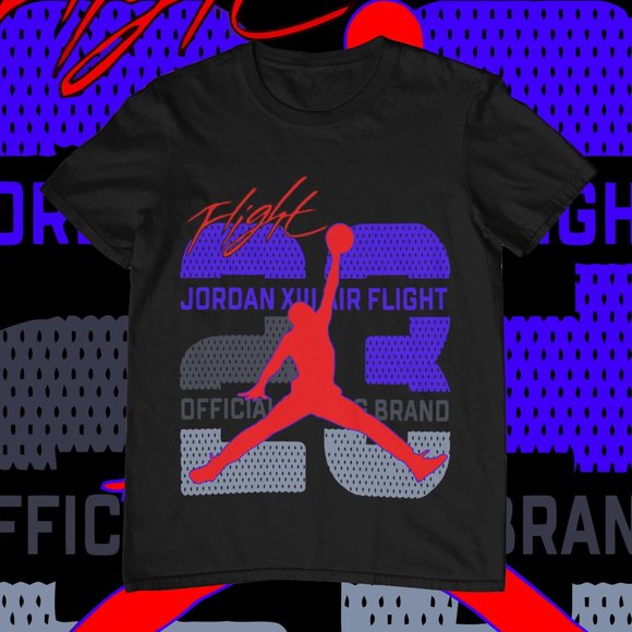 Jordan | Retro | Graphic T-shirt | Custom Made | Unisex | Handmade | Cotton Tee - Picture 1 of 2